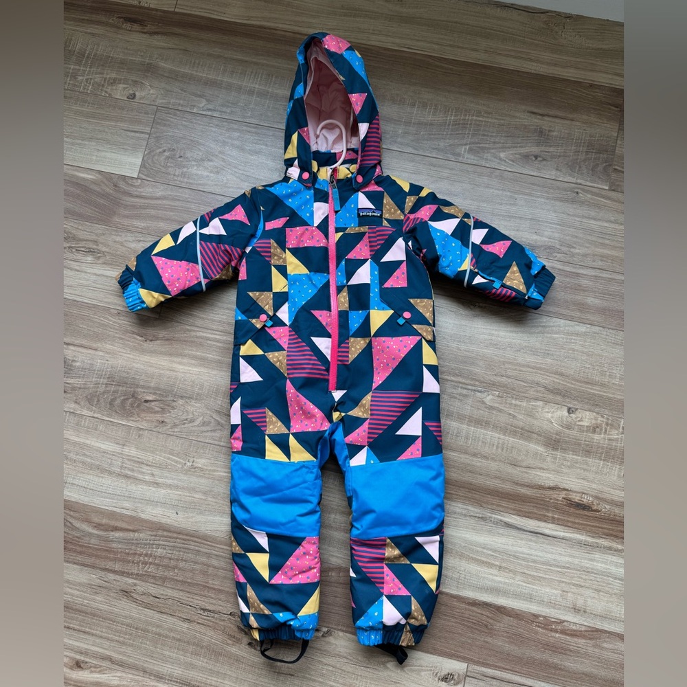 Patagonia Girls Baby Snow Pile One-Piece Size 12-18 months